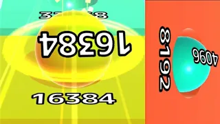 MAX Levels - Ball Run 2048 Merge Number vs Ball Run Infinity vs Satisfying all levels 👌 gameplay