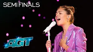 Amanda Mammana INSPIRES The Crowd With Original, "Worth Fighting For" | AGT 2022