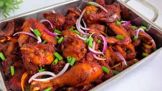 HOW TO MAKE PEPPERED CHICKEN | PARTY STYLE