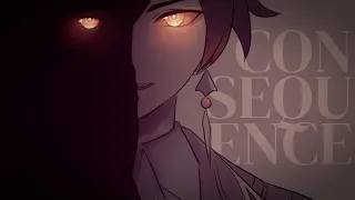 【Genshin Animatic】Dark!Zhongli x Lumine | Consequence