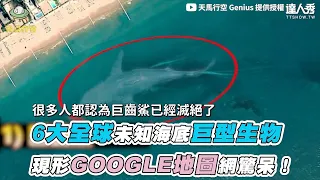 【6大全球未知海底巨型生物 現形GOOGLE地圖網驚呆！】｜@genius521