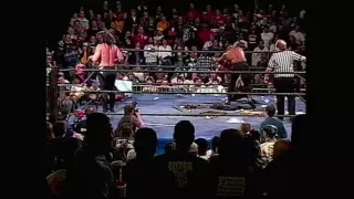 ECW Hardcore TV 1996 10 22 The Gangstas vs  The Eliminators ECW World Tag Team Title Match