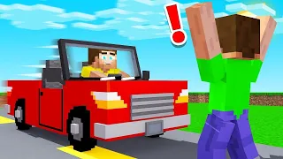 I Ran JELLY Over With My CAR In MINECRAFT!