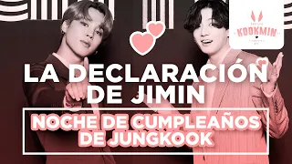 JIKOOK JUNTOS - ANÁLISIS LA DECLARACIÓN DE JIMIN + NOCHE DE CUMPLEAÑOS DE JUNGKOOK (Cecilia Kookmin)