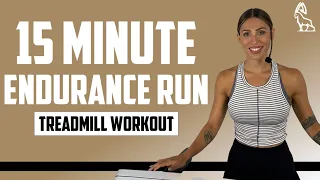 15 MIN TREADMILL ENDURANCE INTERVAL RUN