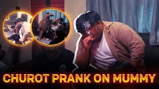 Cigarette Prank On Mommy 😂With Presha ||She Kicked Me From House