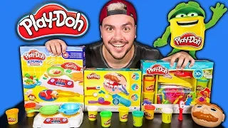 ABRINDO AS MASSINHAS PLAY DOH MAIS FAMOSAS DO MUNDO !!