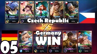 Mobile Legends | Germany (WIN) VS Czech Republic | Contest 29042017