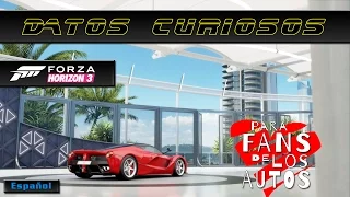 DATOS CURIOSOS - FORZA HORIZON 3 / Español