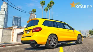 СТОИТ ЛИ ПОКУПАТЬ MERCEDES GLS 63 AMG В ГТА 5 РП? ОБЗОР И ТЕСТ МЕРСЕДЕС ГЛС 63 АМГ GTA 5 RP RAINBOW