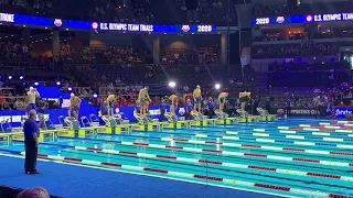 Michael Andrew Smoothest 27.05 50m Breast Ever? (11.22 to 25m in 4 Strokes) Olympic Trials