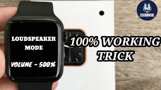 LOUDSPEAKER MODE ENABLED IN W26 SMARTWATCH 🔥😱 |VOLUME INCREASED👍 |W26 SMARTWATCH