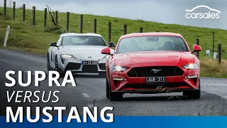 2019 Ford Mustang GT v Toyota Supra GT Comparison Test | carsales