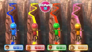 Highway Rollers Showdown: Shy Kid, Sara, Barry and Polly | Wii Party U With Alexgaming