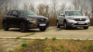 Honda CR-V vs. Mazda CX-5 - Összehasonlító teszt