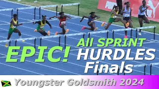 Sprint Hurdles Finals | Daniel WRIGHT | Habiba HARRIS | Briana CAMPBELL | Youngster Goldsmith 2024