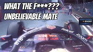 Max Verstappen Furious Team Radio After Aborted Lap In Q3 | Singapore GP - 2022 F1