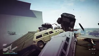 GTA5 Rocket vs insurgent world  multiplayer Ps4