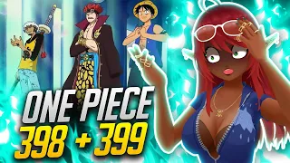 COOL CAPTAINS TIME! | One Piece Episode 398/399 Reaction