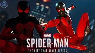 Spider-Man PS4 - Scarlet Spider II Suit Free Roam Gameplay!