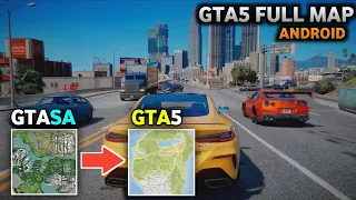 GTA5 FULL MAP MOD- GTA Sa Android [RTX ANDROIDGAMER] 🔥 [ 4K ]