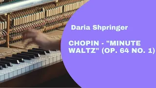 Chopin - Minute Waltz. Op. 64 No. 1. Classical piano music.