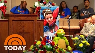 ‘The Worst Pain I’ve Ever Felt’: Hundreds Mourn Jacob Hall At Superhero Funeral | TODAY