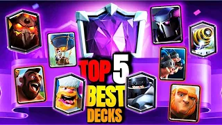 TOP 5 Clash Royale Deck Arena 17 Best Decks(May 2024)WORLD'S #1 Best LADDER MID LADDER & CYCLE Decks