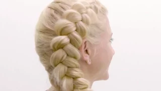 Utenpåliggende Pariserflette | Dutch Braid Tutorial | Flettemamma