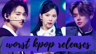 the most disappointing & worst kpop releases of 2022 | kpop wrapped #4