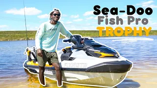 2022 Sea-Doo Fish Pro TROPHY Walk-Around (The ULTIMATE Fishing Machine)