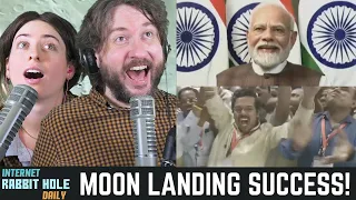 India Moon landing REACTION: Chandrayaan-3 spacecraft lands near south pole - BBC News | irh daily