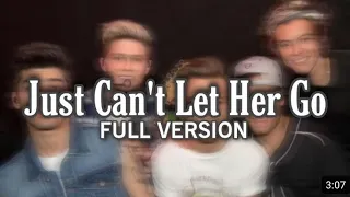 One direction just can’t let her go (full ai version&lyrics)