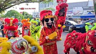 2024 CNY Traditional Dragon & Lion Dance Blessing Performance @ Chef Yong's Recipe #雪隆明國威武五家龍獅團