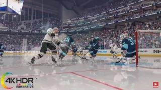 LA Kings vs Seattle Kraken 4K! Full Game Highlights NHL 22 PS5 Gameplay