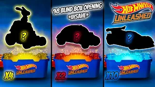 HOT WHEELS UNLEASHED 98 BLIND BOX OPENING! BEST BLIND BOX OPENING EVER!