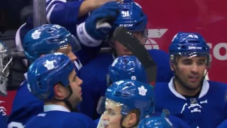 Jake Gardiner Overtime Goal Assisted by Mitch Marner! 12/17/2016 (Penguins vs Maple Leafs)