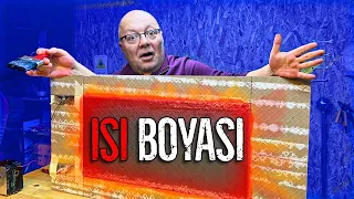 ISI BOYASI GERÇEKTEN ISITIYOR MU?  - DUVARLARI ISITICIYA ÇEVİREN BOYAYI TEST ETTİM