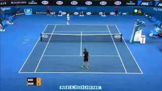 Andy Murray's serving shocker - Australian Open 2015