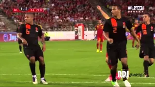 BELGIUM's highlights 4-2 Netherlands | Friendly | 2012/08/15