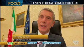 Maltempo in Veneto. Il senatore questore Antonio De Poli ospite a Focus su Rete Veneta