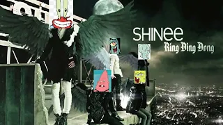 SHINee Ring Ding Dong Ft. Spongebob Squidward Plankton Patrick Mr Krabs Ai Cover