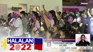 Mga tagasuporta ni VP Leni Robredo emosyonal sa kanilang pagtitipon | HALALAN 2022 (10 May 2022)