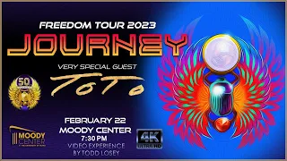 Journey - "Stone in Love" {4K} (Live) Austin, TX - Moody Center (Steady Cam) 6th Row Center