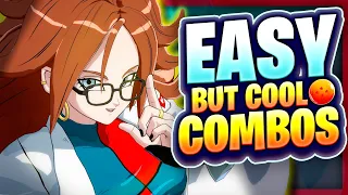 3 Easy Lab Coat 21 Combos | Dragonball FighterZ Guide