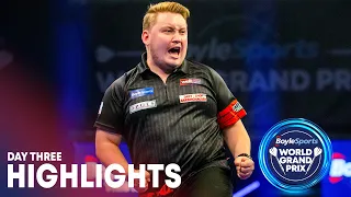 SENDING A STATEMENT | Day Three Highlights | 2023 BoyleSports World Grand Prix