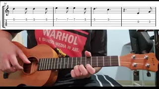 Halleujah (Leonard Cohen)  - Easy Beginner Ukulele Tabs With Playthrough Lesson