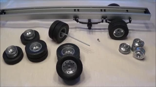 Home made trailer for Tamiya truck