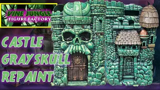 full process diy Repaint castle grayskull origins