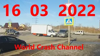 Подборки  Аварии и ДТП      16  03  22   ( Март 2022 )